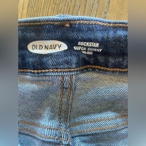 Old navy rockstar skinny jeans